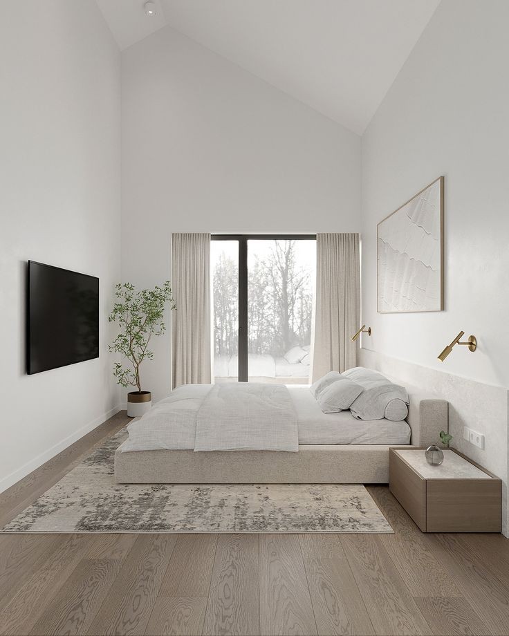 minimalist style bedroom